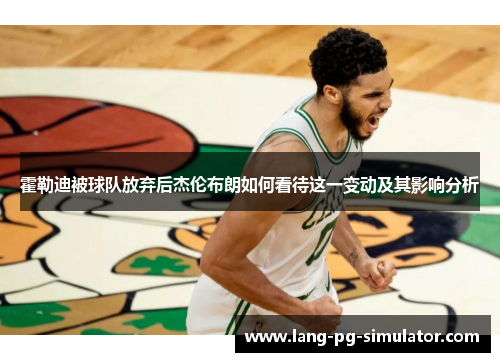 霍勒迪被球队放弃后杰伦布朗如何看待这一变动及其影响分析