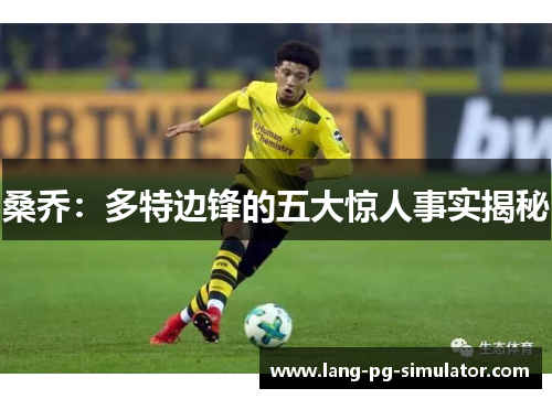 桑乔：多特边锋的五大惊人事实揭秘