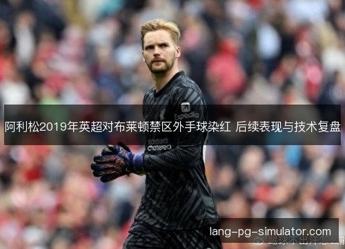 阿利松2019年英超对布莱顿禁区外手球染红 后续表现与技术复盘